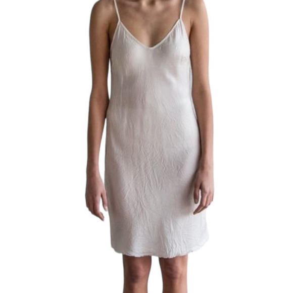 Organic John Patrick Light Golden Sleeveless Slip Dress Size XS - Picture 6 of 6
